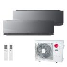 LG Multisplit MU4R25 + ARTCOOL AI AIR Mirror AA12SP + AA12SP