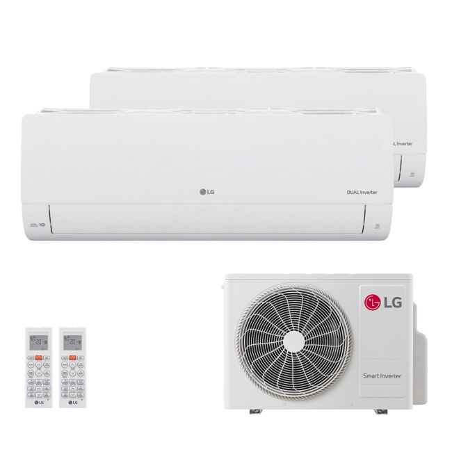 LG Multisplit MU3R21 + DUALCOOL EZ12CY + EZ09CY