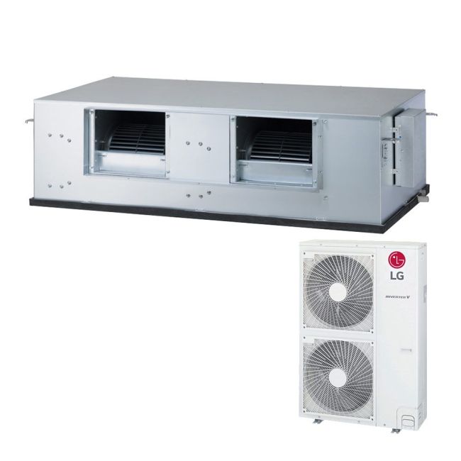 LG Ceiling Concealed Duct UB200+UU200W Standard Inverter High Static 65000 Btu/h