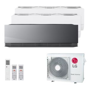 LG Multisplit MU4R25 + ARTCOOL AI Mirror AA12SP + Special W EZ09CSN +  EZ09CSN